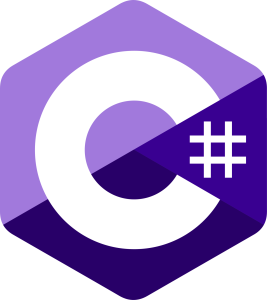 Logo del lenguaje de programación C#.